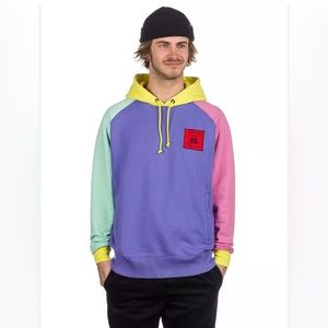 TEDDY FRESH COLOR BLOCK HOODIE Size Medium